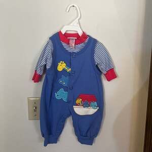 Vintage Basics by City Kids Romper Set Size 3/6 mths